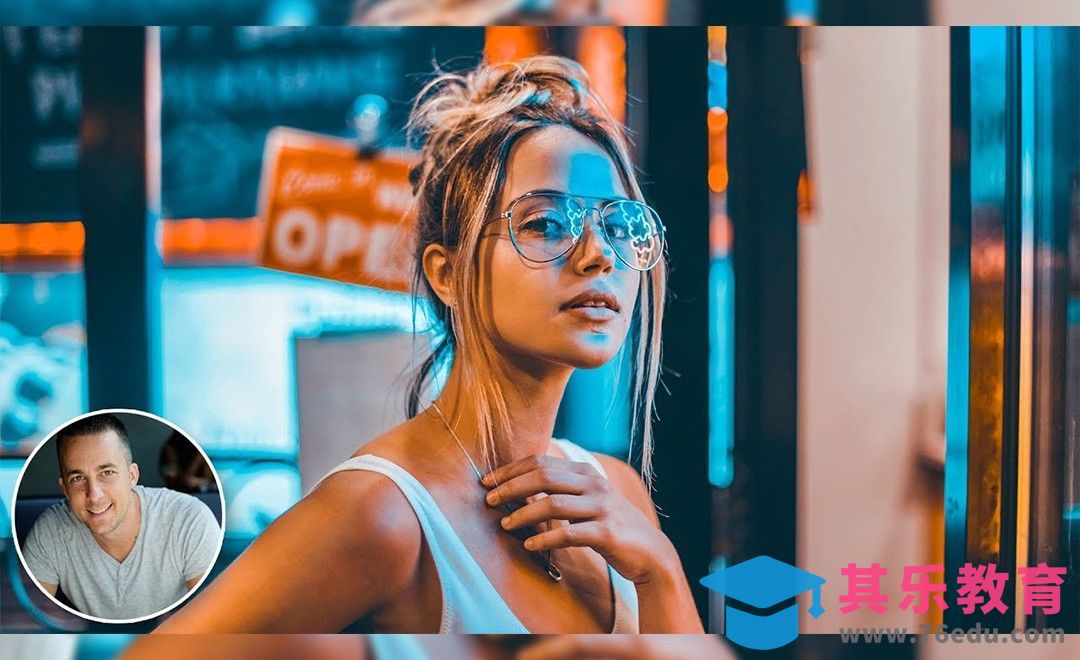 PS-快速调出网红蓝橙色调照片[虎课网最新视频教程][免费高清MP4教程全集 ]-第1张图片-我要自学网