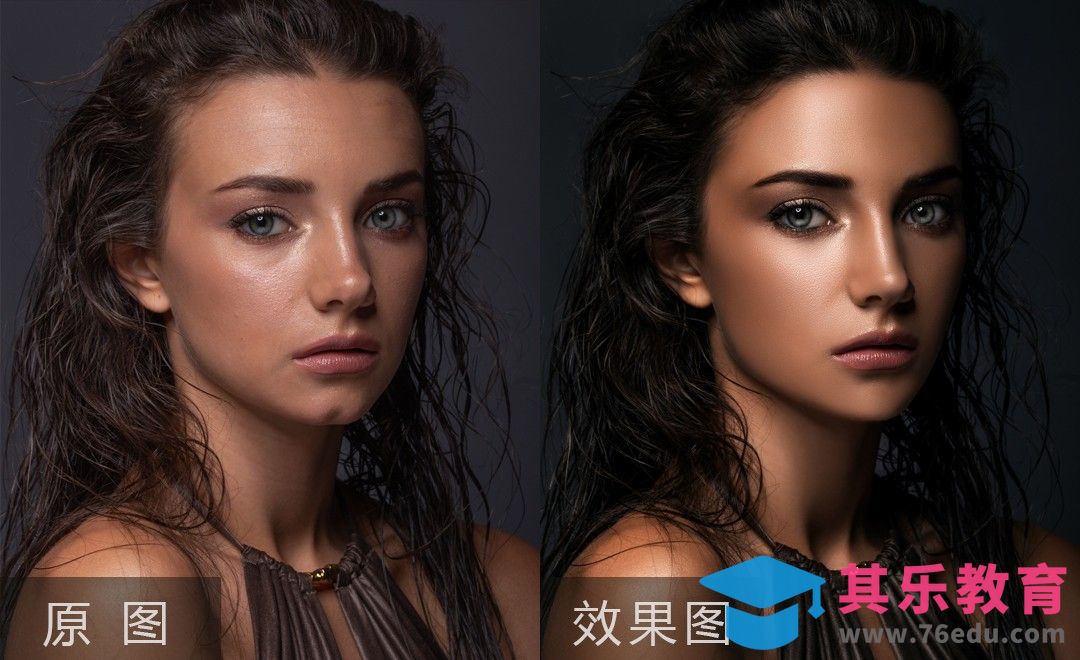 PS-深色皮肤模特精修[虎课网手机摄影入门视频教程][MP4产品摄影教程全集 ]-第1张图片-我要自学网