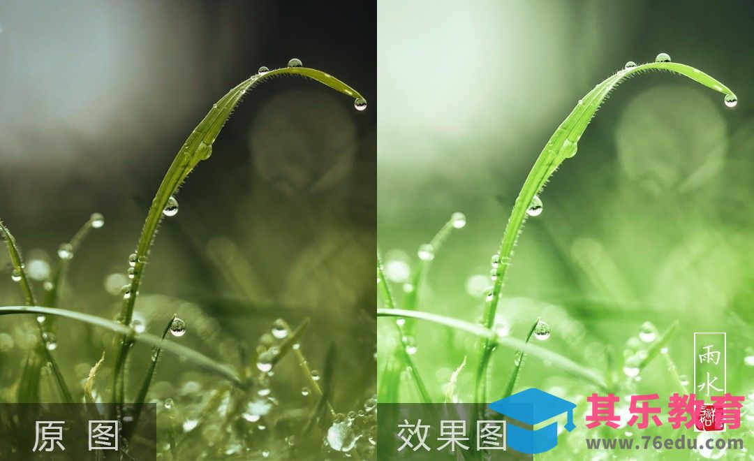 PS-雨水节气后期色调恢复[虎课网手机摄影入门视频教程][MP4产品摄影教程全集 ]-第1张图片-我要自学网