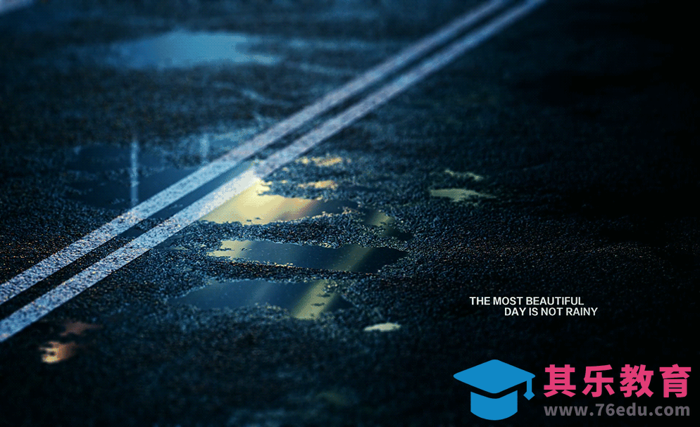 AE+E3D-制作逼真水渍路面效果[虎课网影视动画制作视频教程][MP4影视拍摄教程全集 ]-第1张图片-我要自学网