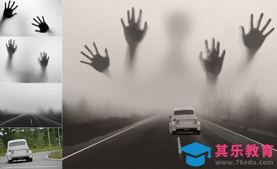 PS-“迷雾危机”主题创意合成[虎课网最新视频教程][免费高清MP4教程全集 ]-第1张图片-我要自学网