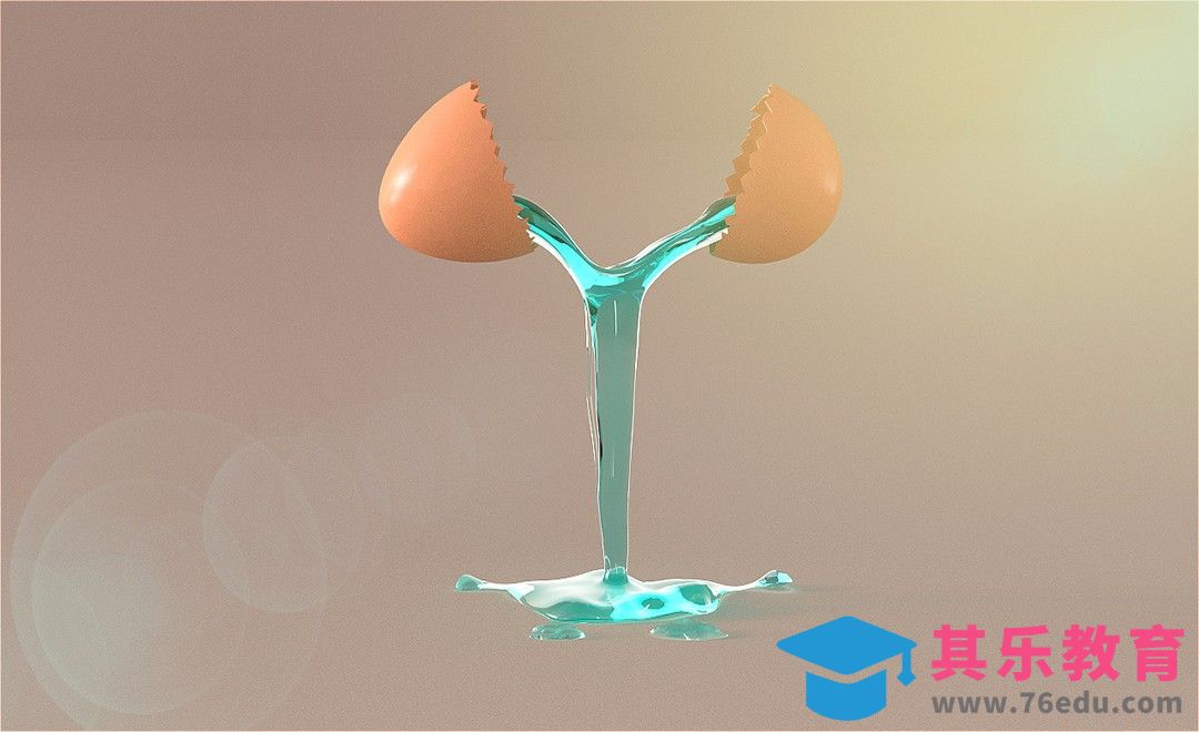 C4D-蛋壳创意字母Y建模及渲染[虎课网C4D设计视频教程][产品数码建模MP4教程全集 ]-第1张图片-我要自学网