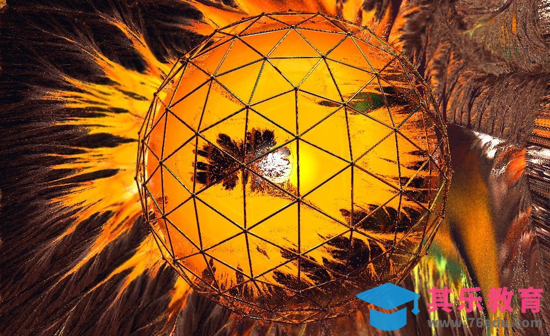 C4D-能量球材质表现[虎课网C4D设计视频教程][产品数码建模MP4教程全集 ]-第1张图片-我要自学网