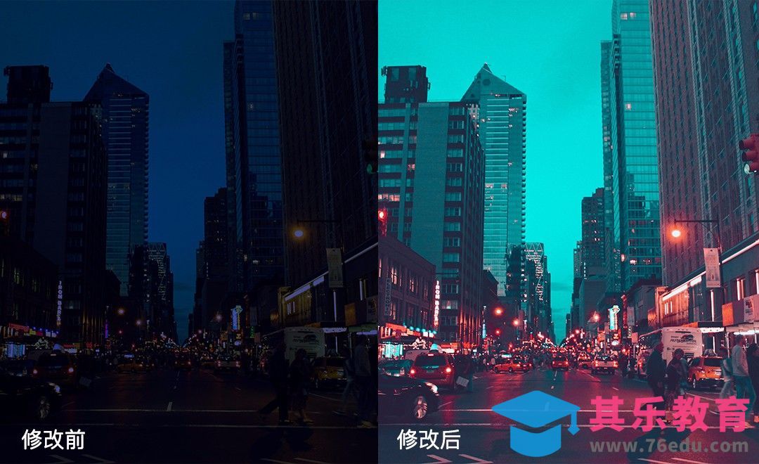 PS-巧用ACR 欠曝废片变身朋克街景[虎课网手机摄影入门视频教程][MP4产品摄影教程全集 ]-第1张图片-我要自学网