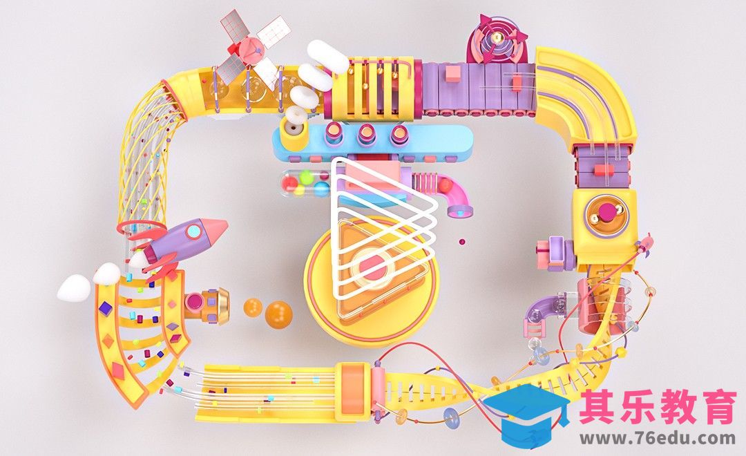 C4D+OC-虎课LOGO动画（1）[虎课网C4D设计视频教程][产品数码建模MP4教程全集 ]-第1张图片-我要自学网