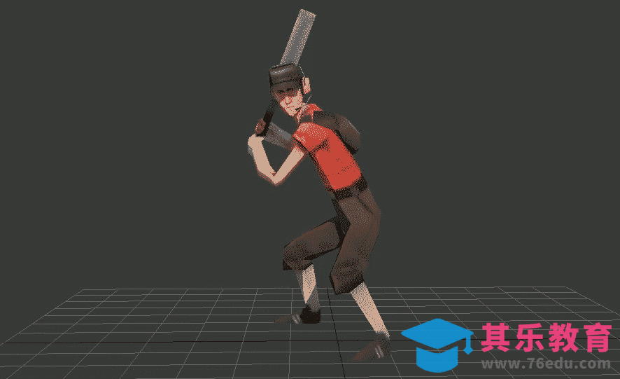 3dMax-人物动画之待机预备[虎课网AICG人工智能视频教程][MP4高清全集 ]-第1张图片-我要自学网