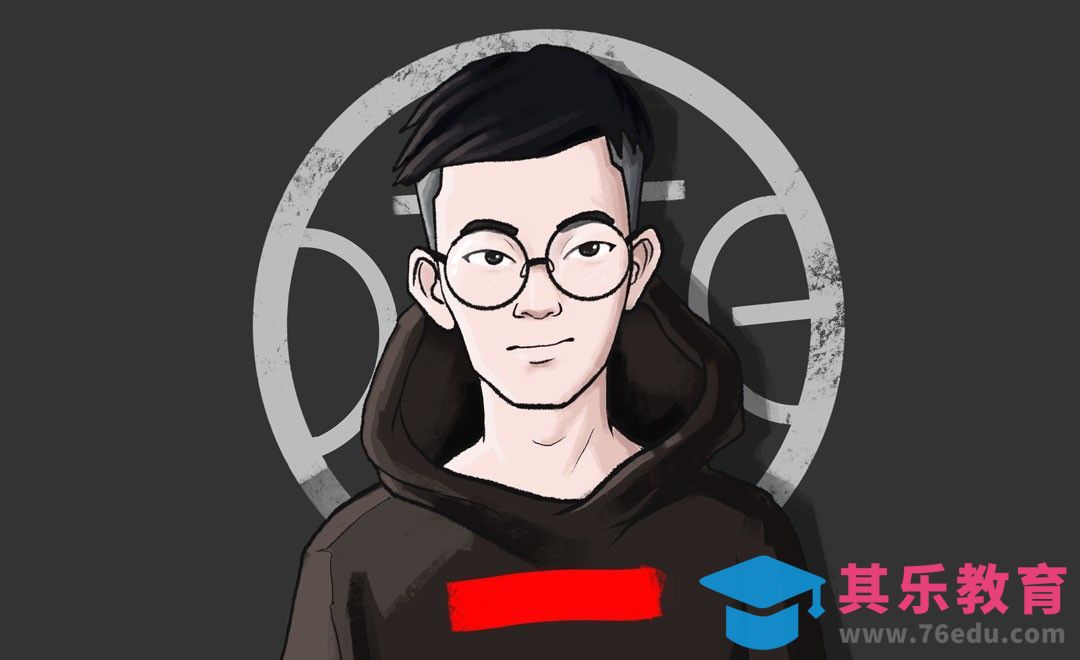 Procreate-男生头像-iPad绘画[虎课网绘画插画视频教程][ipad商业插画MP4教程全集 ]-第1张图片-我要自学网