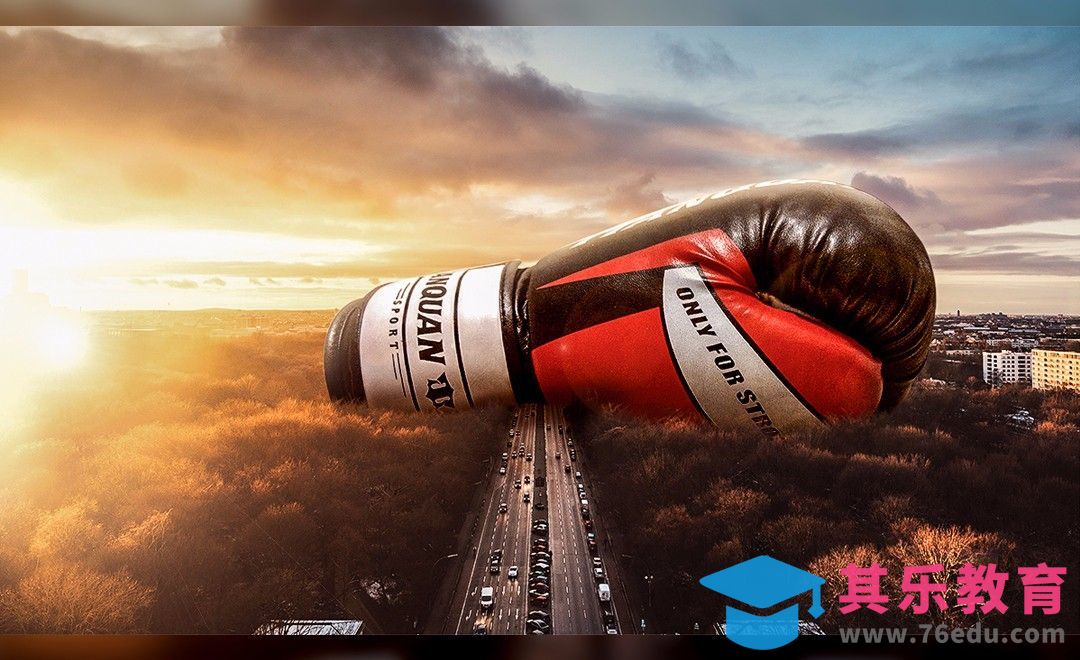 PS-拳击风云[平面设计视频教程][海报设计MP4高清全集 ]-第1张图片-我要自学网