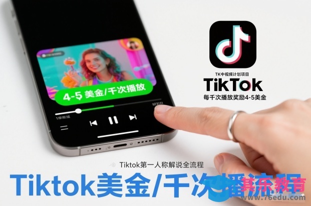 TK中视频计划项目,Tiktok第一人称解说流程,每干次播放奖励4-5美金-第1张图片-我要自学网 TK中视频计划项目,Tiktok第一人称解说流程,每干次播放奖励4-5美金-第1张图片-我要自学网