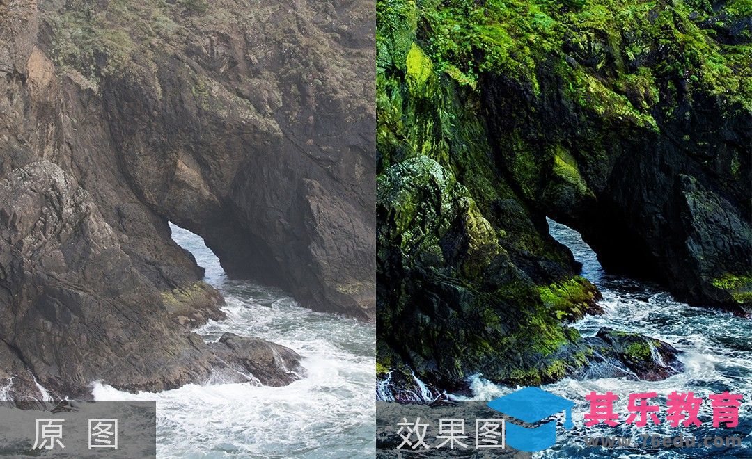 PS-灰暗风光片色调恢复后期教程[虎课网手机摄影入门视频教程][MP4产品摄影教程全集 ]-第1张图片-我要自学网