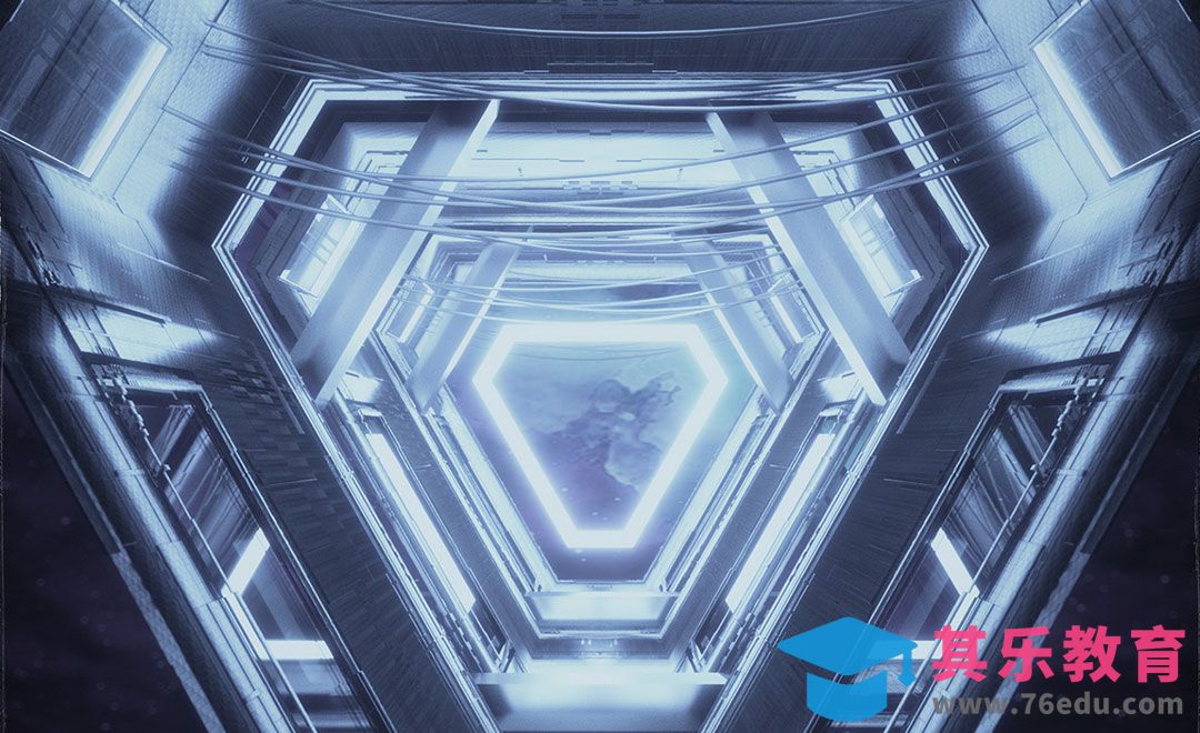 C4D+OC-穿越太空场景建模渲染[虎课网C4D设计视频教程][产品数码建模MP4教程全集 ]-第1张图片-我要自学网