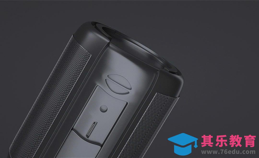 C4D+OC-音响产品展开小动画（上）[虎课网C4D设计视频教程][产品数码建模MP4教程全集 ]-第1张图片-我要自学网