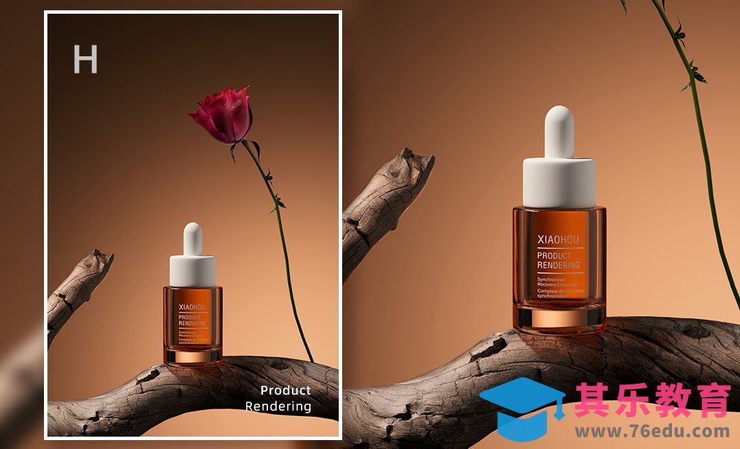 C4D+OC-精油暗调氛围场景渲染[虎课网C4D设计视频教程][产品数码建模MP4教程全集 ]-第1张图片-我要自学网
