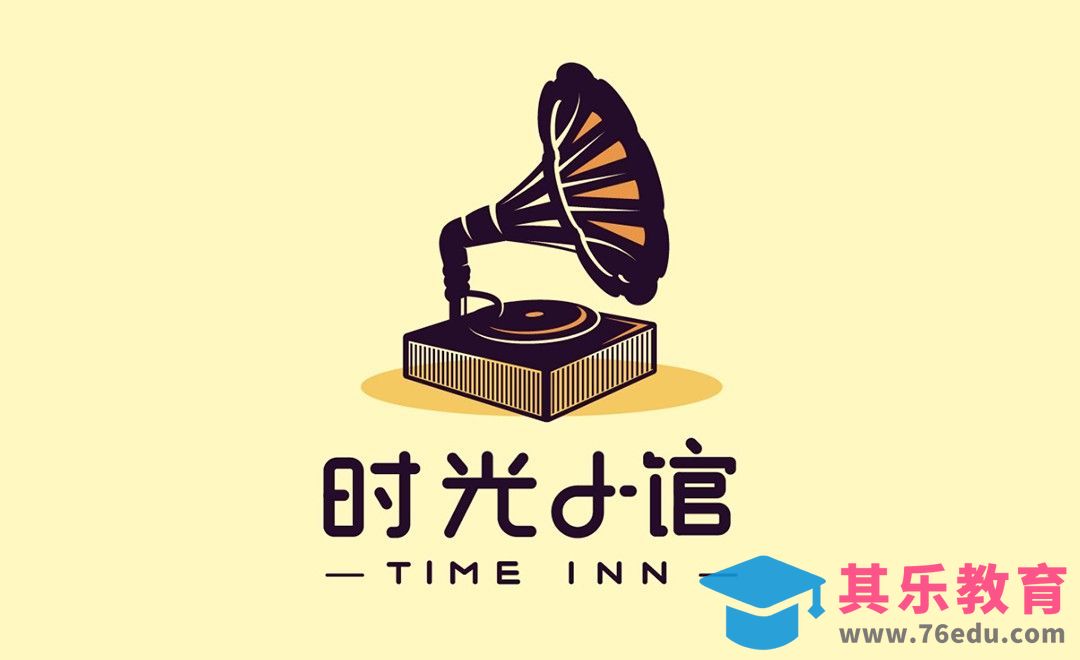 AI-时光馆LOGO设计[虎课网品牌设计视频教程][logo包装设计教程全集MP4 ]-第1张图片-我要自学网