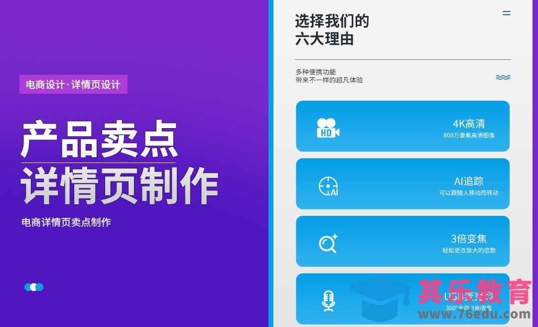 PS-产品卖点详情页[虎课网电商运营视频教程][最新电商教程全集MP4 ]-第1张图片-我要自学网