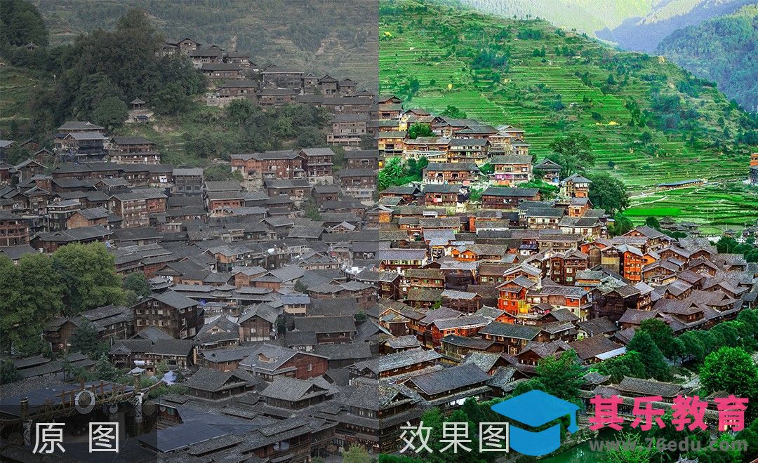 PS-古典小镇调色修图[虎课网手机摄影入门视频教程][MP4产品摄影教程全集 ]-第1张图片-我要自学网