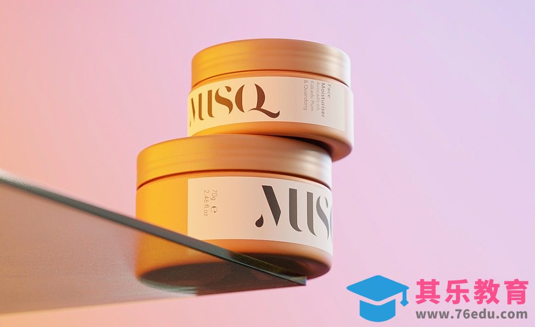 Blender-时尚ins风化妆品建模[虎课网Blender视频教程][Blender建模教程MP4教程全集 ]-第1张图片-我要自学网