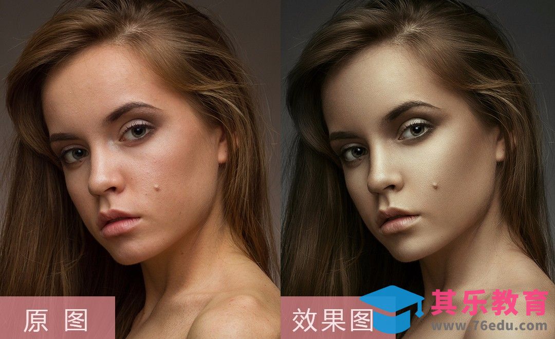 PS-金属质感女模特精修[虎课网手机摄影入门视频教程][MP4产品摄影教程全集 ]-第1张图片-我要自学网