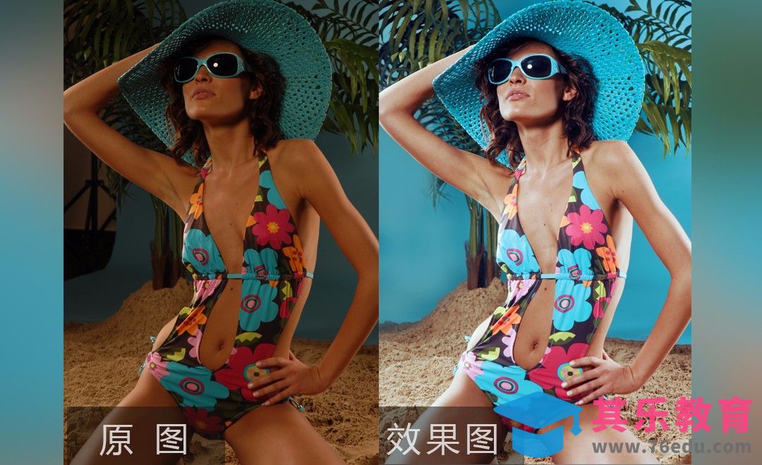 PS-夏日风模特后期[虎课网手机摄影入门视频教程][MP4产品摄影教程全集 ]-第1张图片-我要自学网