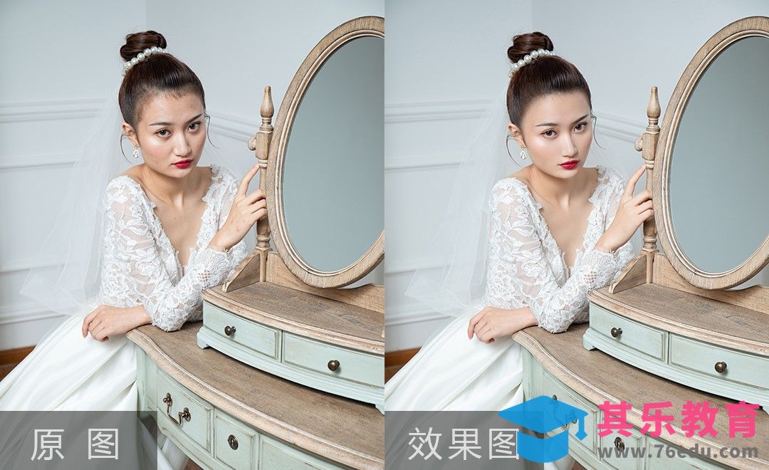 PS-婚纱人像-碎发处理[虎课网手机摄影入门视频教程][MP4产品摄影教程全集 ]-第1张图片-我要自学网