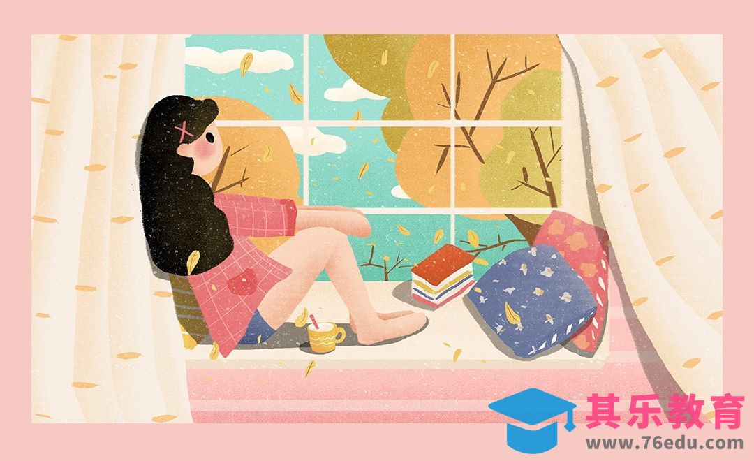 PS-板绘插画-少女生活[虎课网绘画插画视频教程][ipad商业插画MP4教程全集 ]-第1张图片-我要自学网