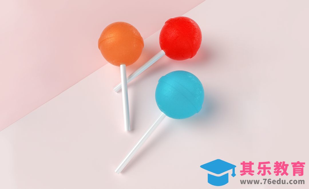 C4D+OC-棒棒糖的建模渲染[虎课网C4D设计视频教程][产品数码建模MP4教程全集 ]-第1张图片-我要自学网