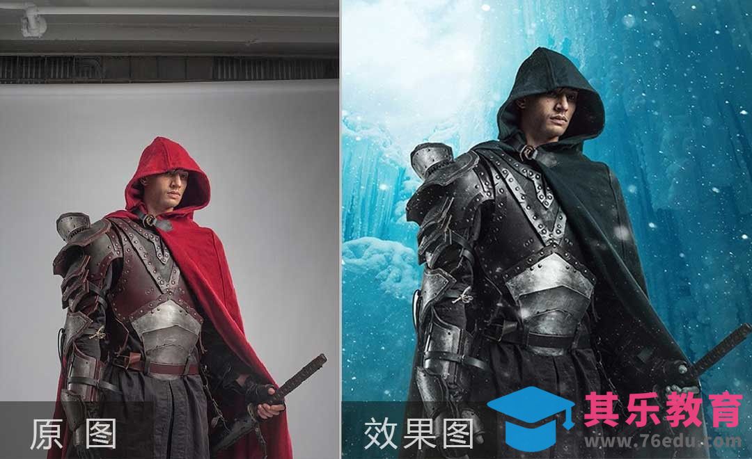 PS-COS战士后期修片教程[虎课网手机摄影入门视频教程][MP4产品摄影教程全集 ]-第1张图片-我要自学网