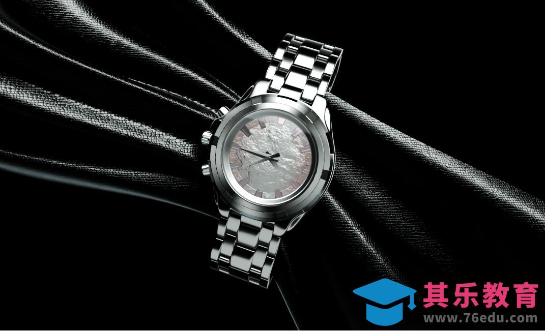 C4D+OC-手表布料渲染[虎课网C4D设计视频教程][产品数码建模MP4教程全集 ]-第1张图片-我要自学网