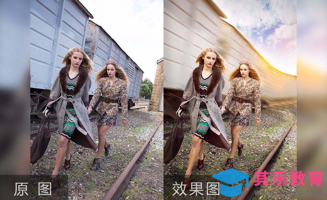 PS-欧美时尚模特列车教程[虎课网手机摄影入门视频教程][MP4产品摄影教程全集 ]-第1张图片-我要自学网