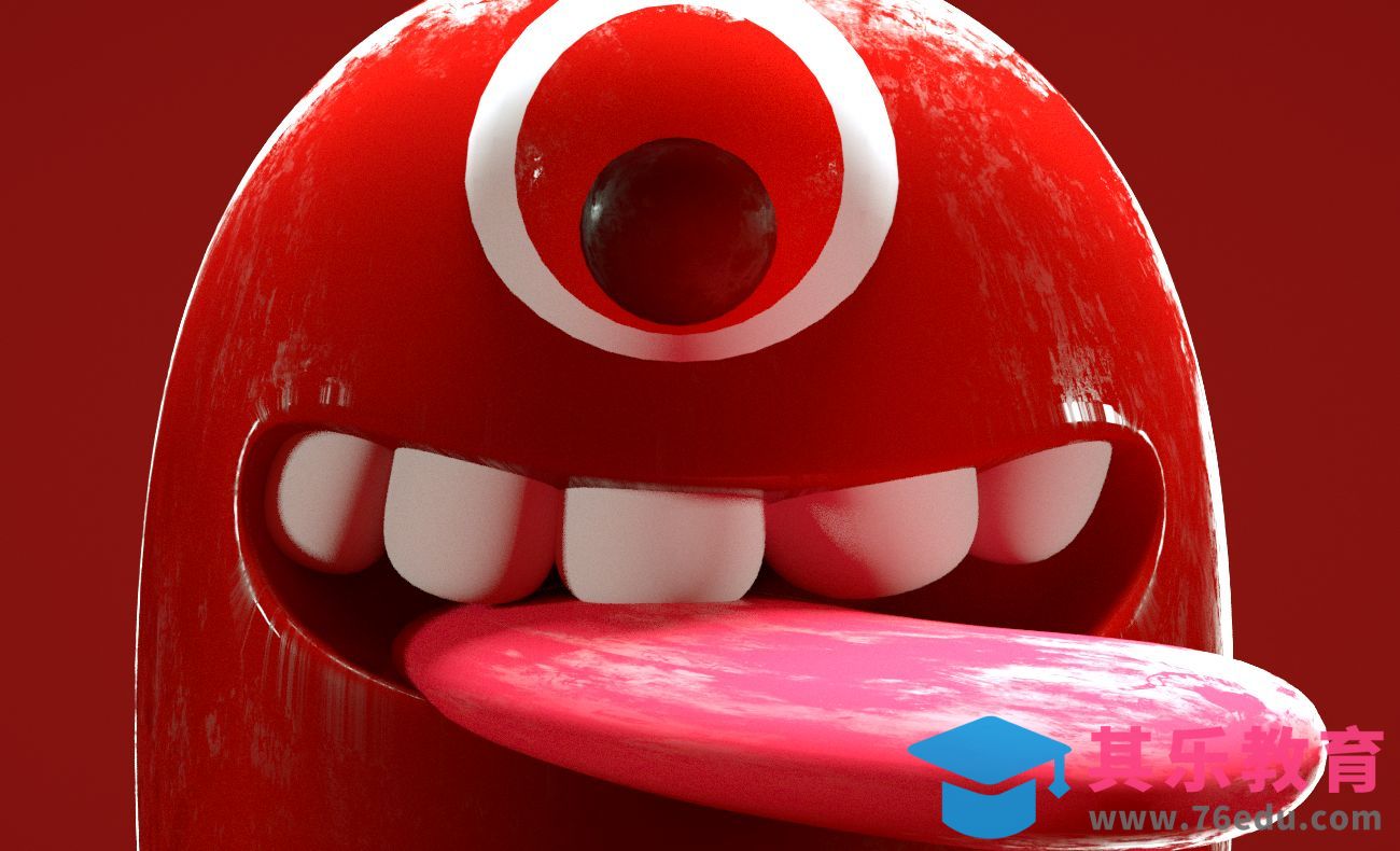 C4D+OC-小杞怪模型制作[虎课网C4D设计视频教程][产品数码建模MP4教程全集 ]-第1张图片-我要自学网