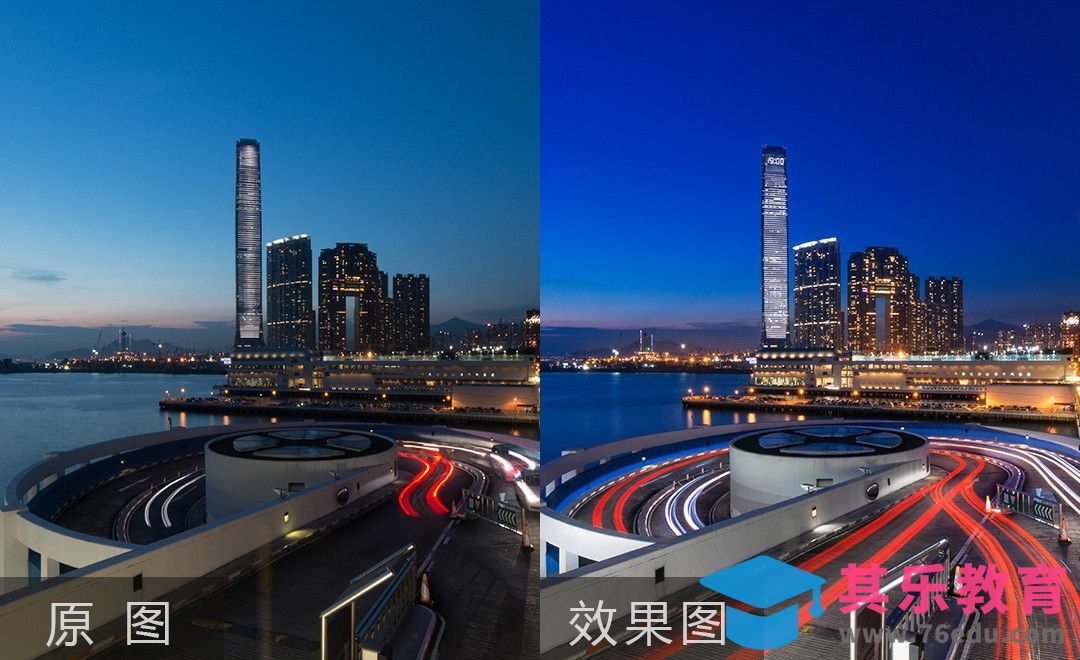 PS-慢门夜景分区拍摄与合成风光后期[虎课网手机摄影入门视频教程][MP4产品摄影教程全集 ]-第1张图片-我要自学网