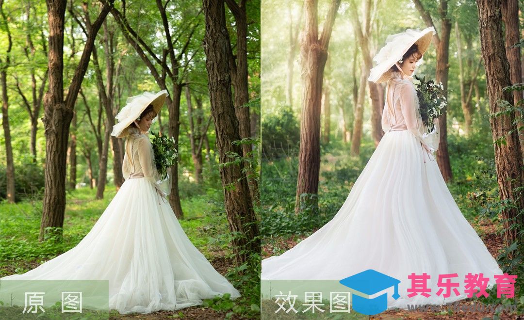 PS-外景写真人像梦幻效果调色教程[虎课网手机摄影入门视频教程][MP4产品摄影教程全集 ]-第1张图片-我要自学网