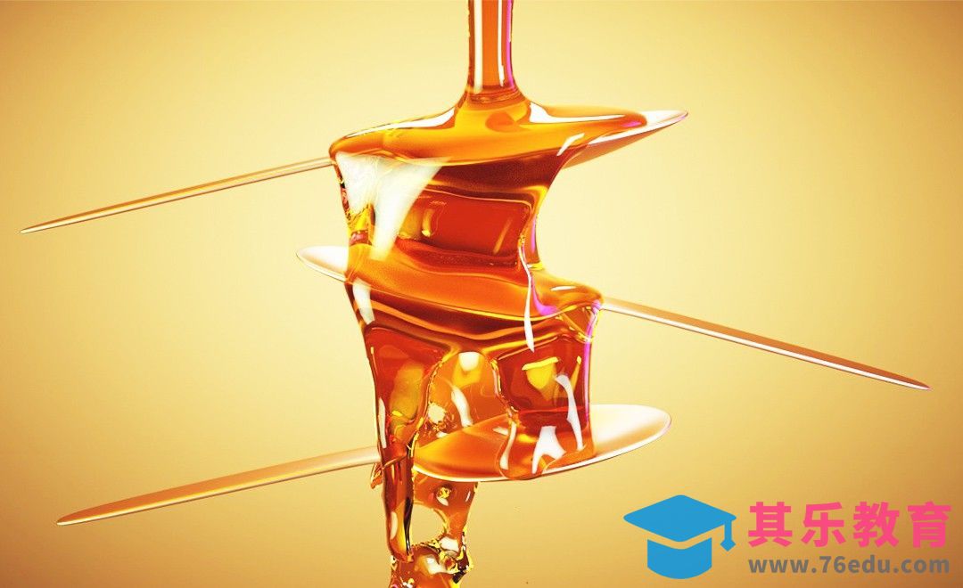 C4D+OC+RealFlow-流体案例[虎课网C4D设计视频教程][产品数码建模MP4教程全集 ]-第1张图片-我要自学网