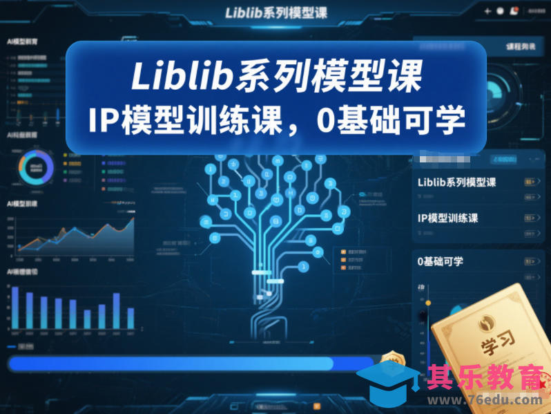 Liblib系列模型课，IP模型训练课，0基础可学-第1张图片-我要自学网