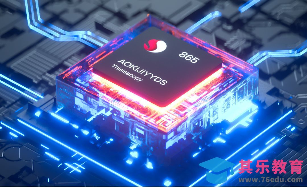 C4D+OC-芯片渲染[虎课网C4D设计视频教程][产品数码建模MP4教程全集 ]-第1张图片-我要自学网