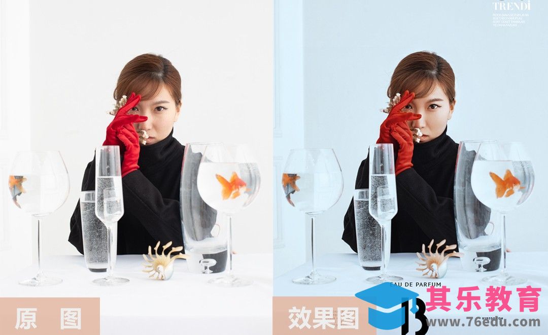 PS-纯色背景人像精修调色[虎课网手机摄影入门视频教程][MP4产品摄影教程全集 ]-第1张图片-我要自学网