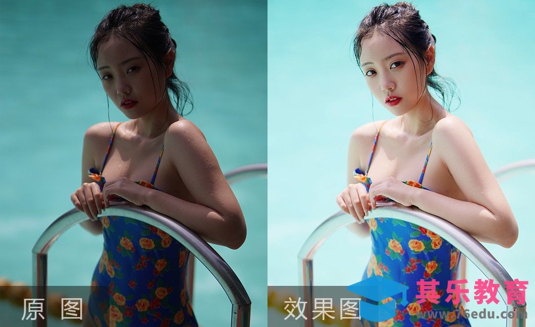 PS-泳衣写真人像后期[虎课网手机摄影入门视频教程][MP4产品摄影教程全集 ]-第1张图片-我要自学网