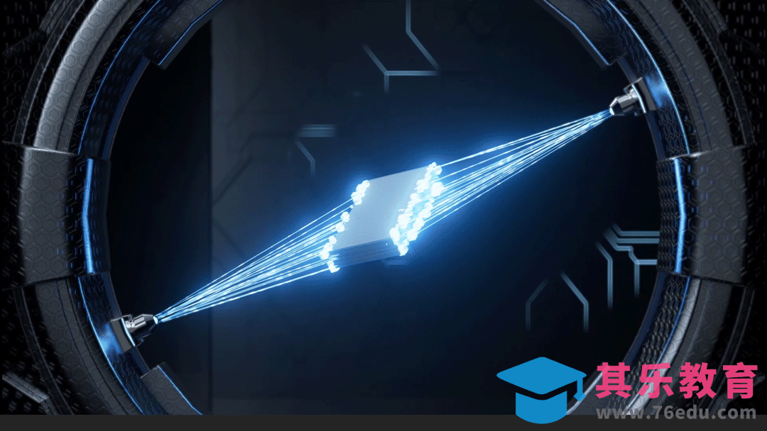 C4D实用的未来科技光线铸造[虎课网C4D设计视频教程][产品数码建模MP4教程全集 ]-第1张图片-我要自学网