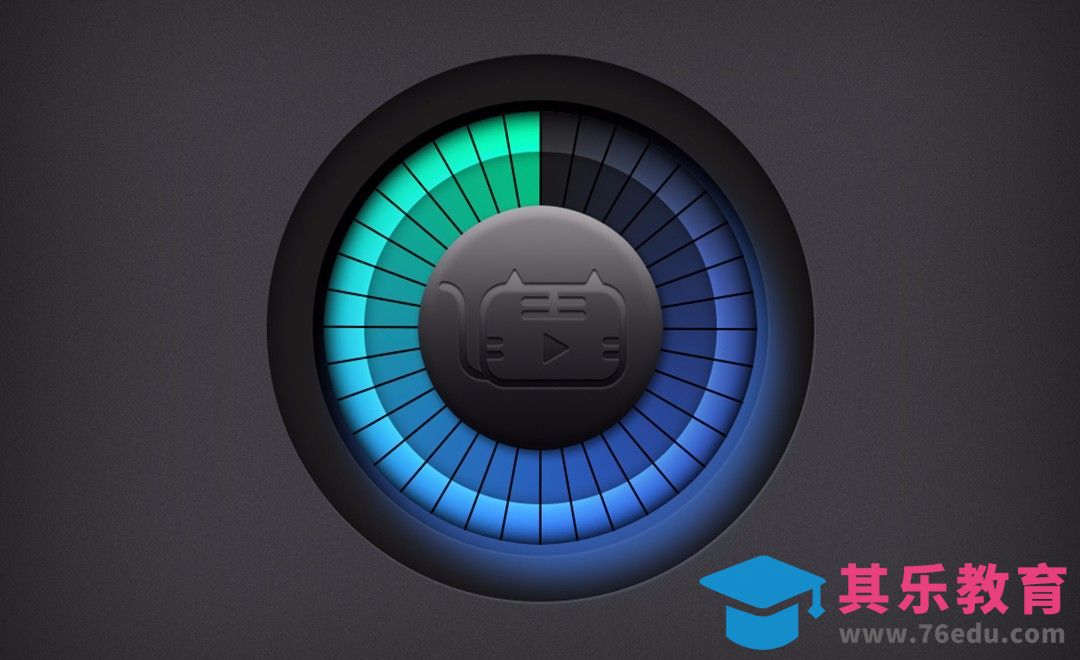 PS-虎课网渐变按钮UI图标[虎课网UI设计视频教程][UI设计教程全集MP4 ]-第1张图片-我要自学网