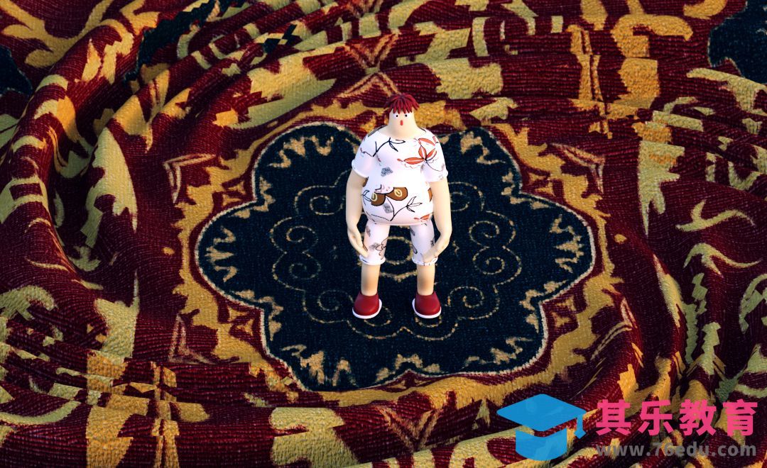 C4D-微观卡通人物场景-骨骼绑定[虎课网C4D设计视频教程][产品数码建模MP4教程全集 ]-第1张图片-我要自学网