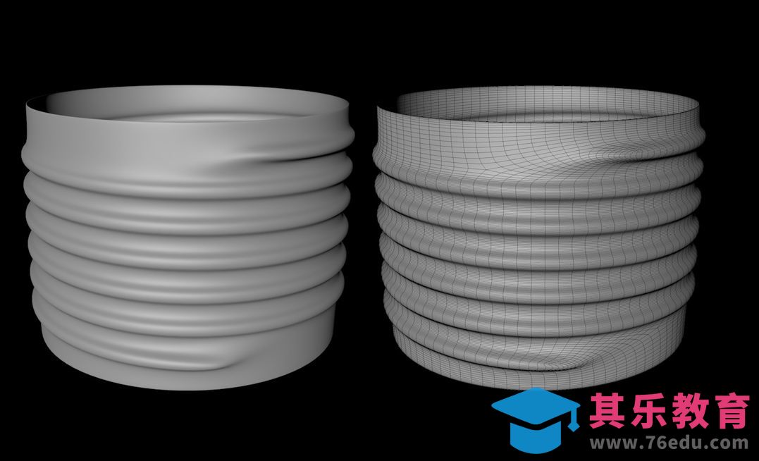 C4D-瓶口螺旋[虎课网C4D设计视频教程][产品数码建模MP4教程全集 ]-第1张图片-我要自学网