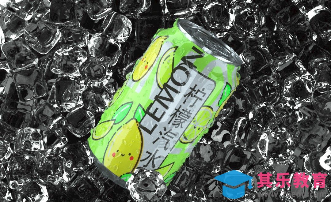 C4D+OC-冰镇饮料建模渲染[虎课网C4D设计视频教程][产品数码建模MP4教程全集 ]-第1张图片-我要自学网