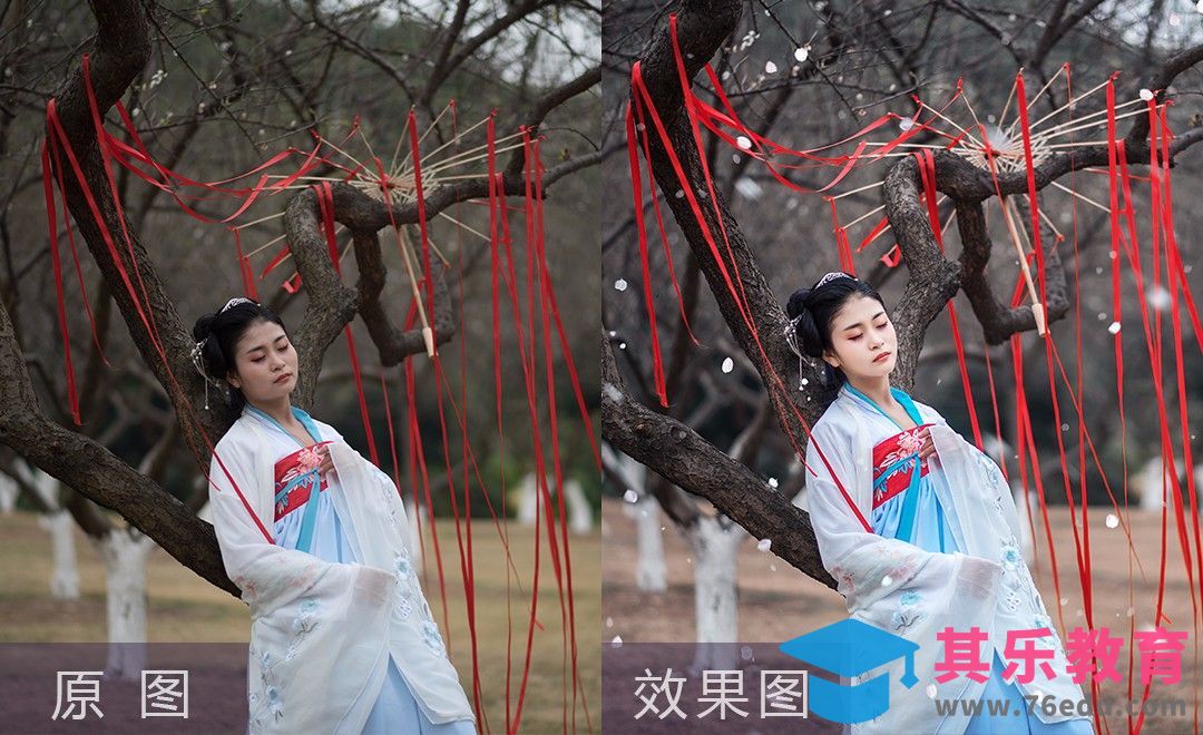 PS-古风美女后期调色精修[虎课网手机摄影入门视频教程][MP4产品摄影教程全集 ]-第1张图片-我要自学网