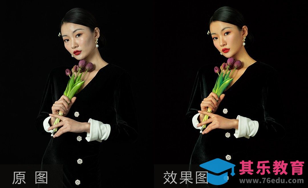 PS-复古旗袍后期调色[虎课网手机摄影入门视频教程][MP4产品摄影教程全集 ]-第1张图片-我要自学网