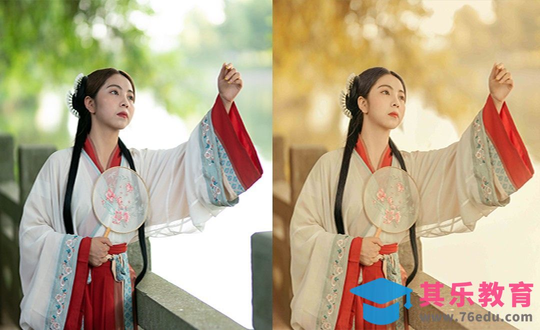 PS-古风秋日暖调人像精修[虎课网手机摄影入门视频教程][MP4产品摄影教程全集 ]-第1张图片-我要自学网