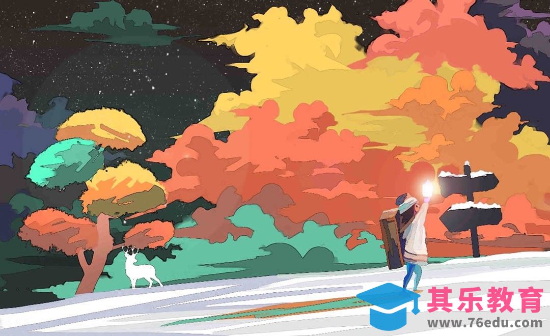 PS-板绘插画-如何创造意境[虎课网绘画插画视频教程][ipad商业插画MP4教程全集 ]-第1张图片-我要自学网