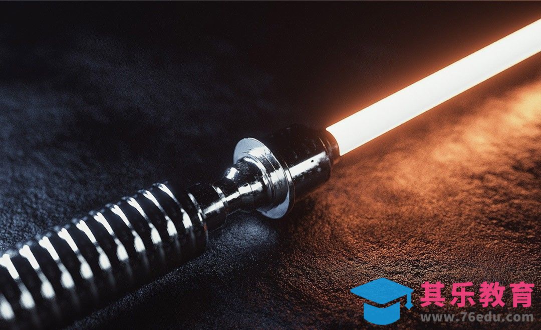 C4D+OC-暗调风格激光剑建模渲染[虎课网C4D设计视频教程][产品数码建模MP4教程全集 ]-第1张图片-我要自学网