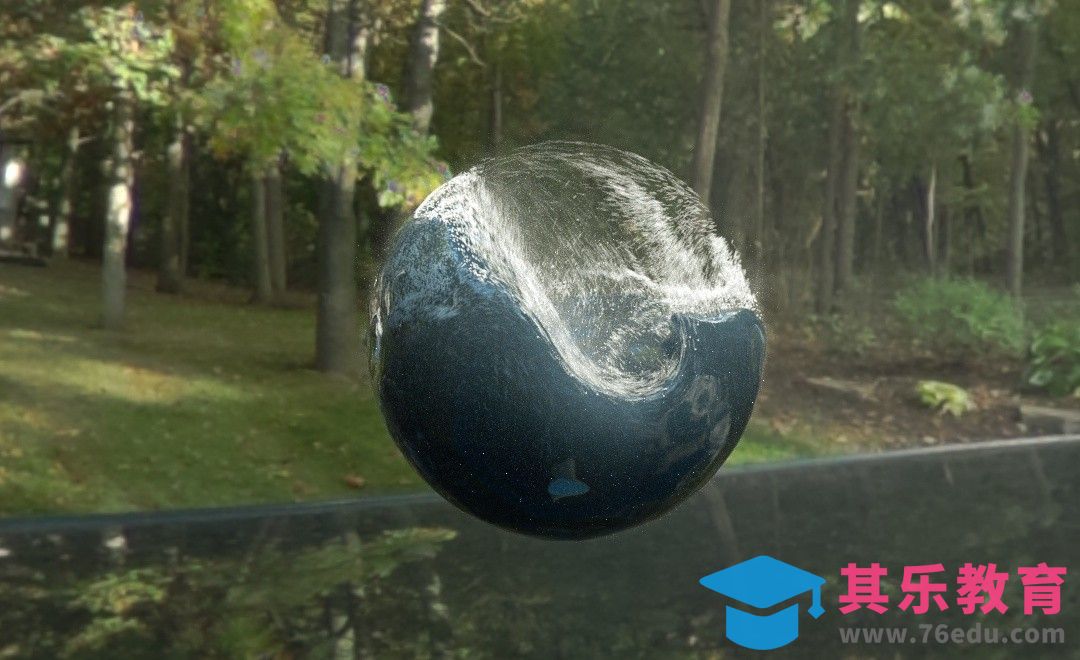 C4D+OC-流体水球（上）[虎课网C4D设计视频教程][产品数码建模MP4教程全集 ]-第1张图片-我要自学网