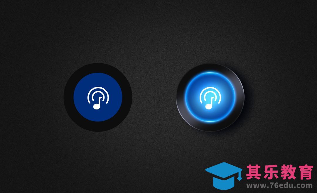 PS-科技风图标[虎课网UI设计视频教程][UI设计教程全集MP4 ]-第1张图片-我要自学网