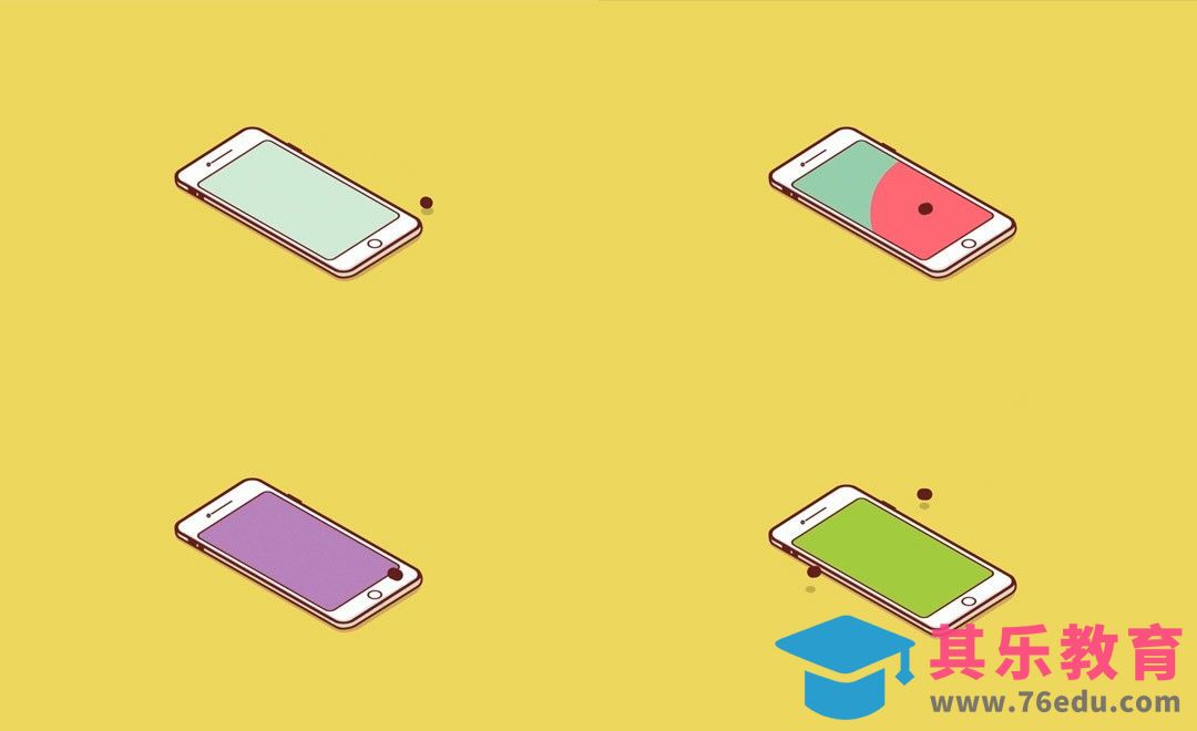 AE-小球弹跳点击手机趣味动画[虎课网影视动画制作视频教程][MP4影视拍摄教程全集 ]-第1张图片-我要自学网